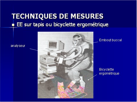 bicyclette ergométrique